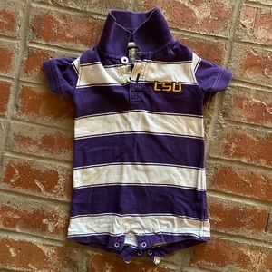 LSU one piece shortall